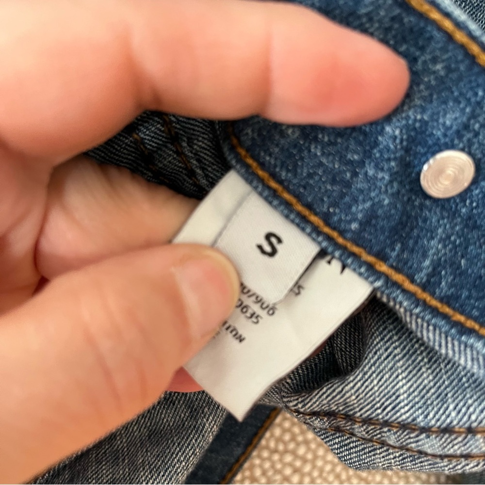 S (2/4) Hudson Jeans Denim Jean Jacket - Picture 10 of 14